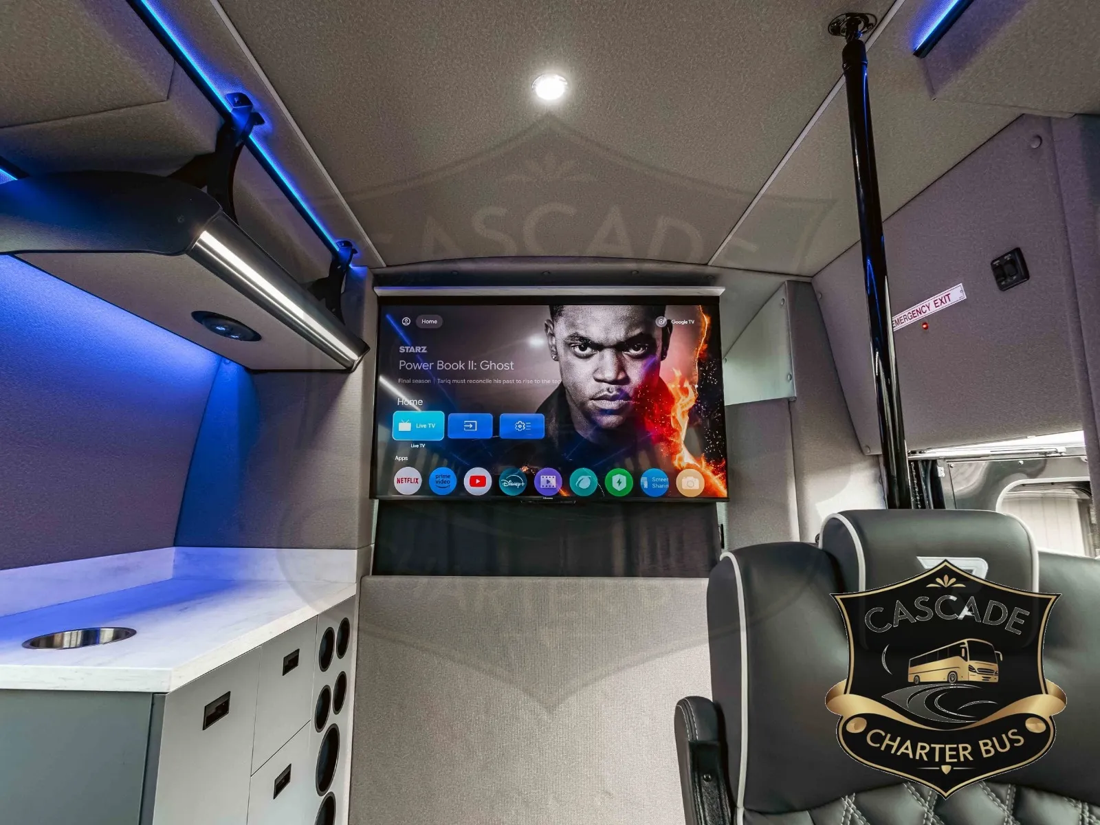 56-Passenger Luxury Motorcoach